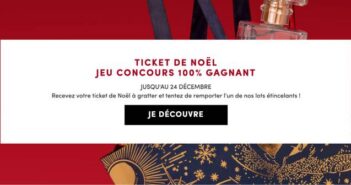 Jeu Concours Noël Marionnaud www.marionnaud.fr