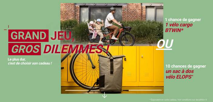 Grand Jeu Noël Décathlon www.decathlon.fr