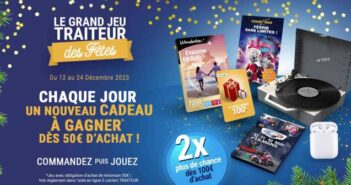 Grand Jeu Traiteur des fêtes 2023 www.traiteur.leclerc
