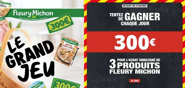 Grandjeu.fleurymichon.fr Grand Jeu Fleury Michon 2024