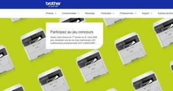 Jeu Concours Brother Imprimantes www.brother.fr