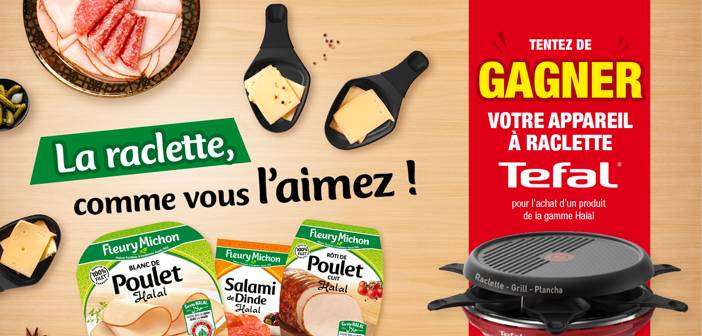 www.jeu-raclette-fleurymichonhalal.fr Jeu Raclette Fleury Michon Halal