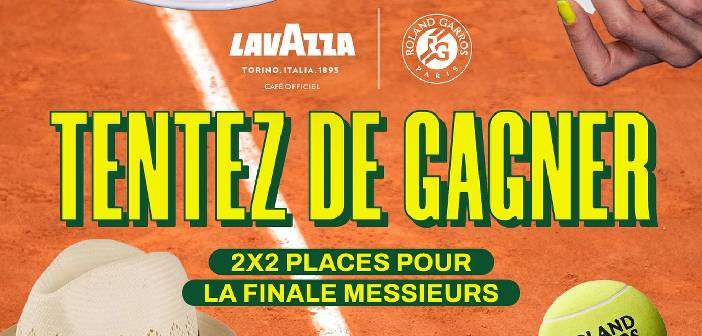 Jeu Concours Lavazza x Roland-Garros 2025